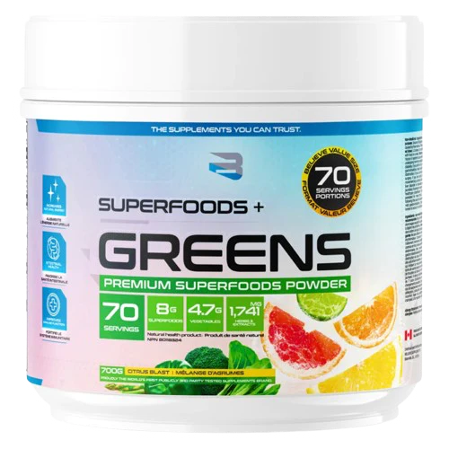 Believe Superfoods + Greens 70 Servings - Image 2