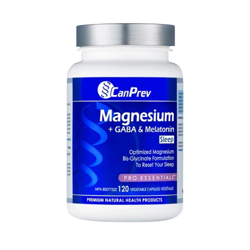 CanPrev Magnesium + GABA & Melatonin 120 Capsules