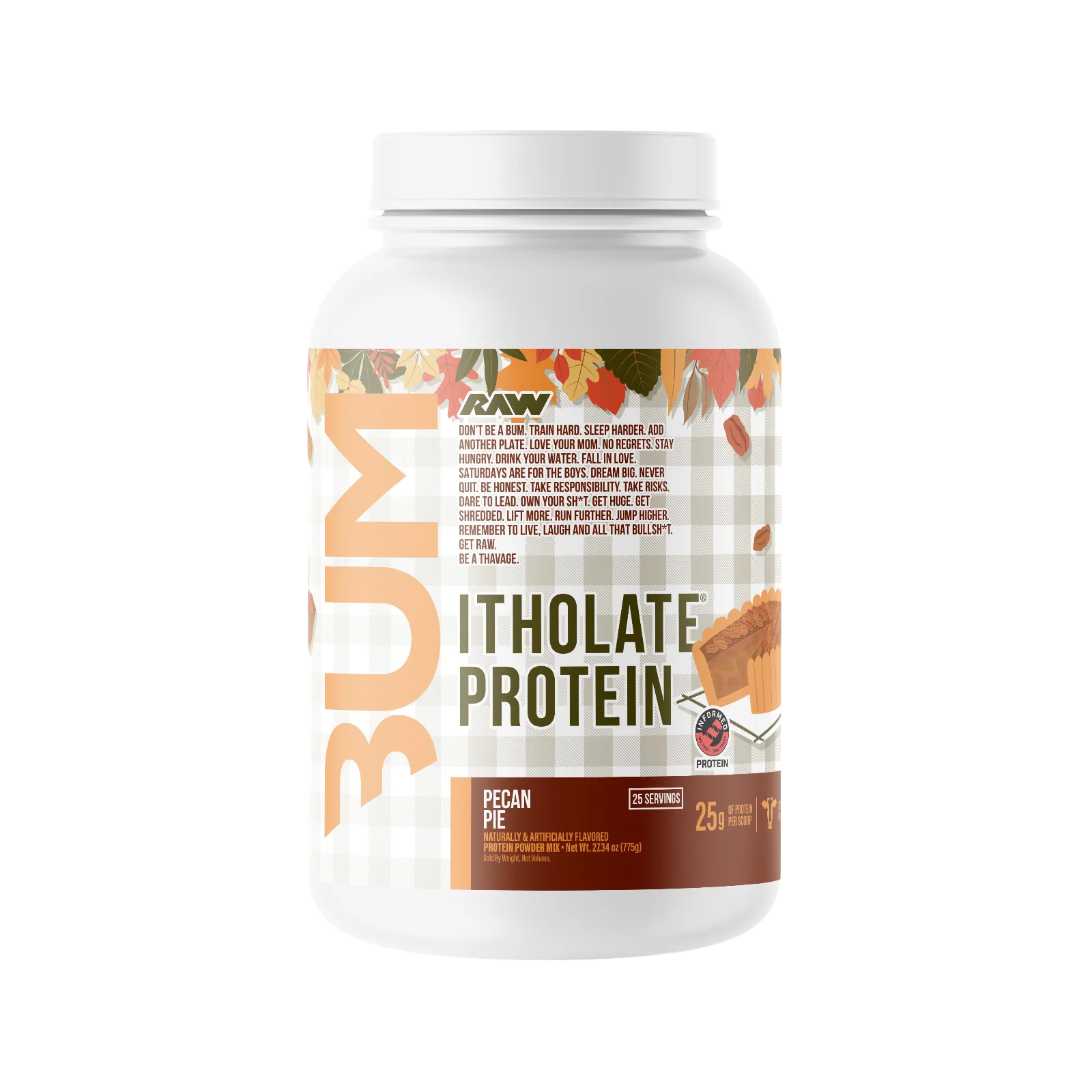 Raw Nutrition Bum Itholate Protein 2lb - Image 15