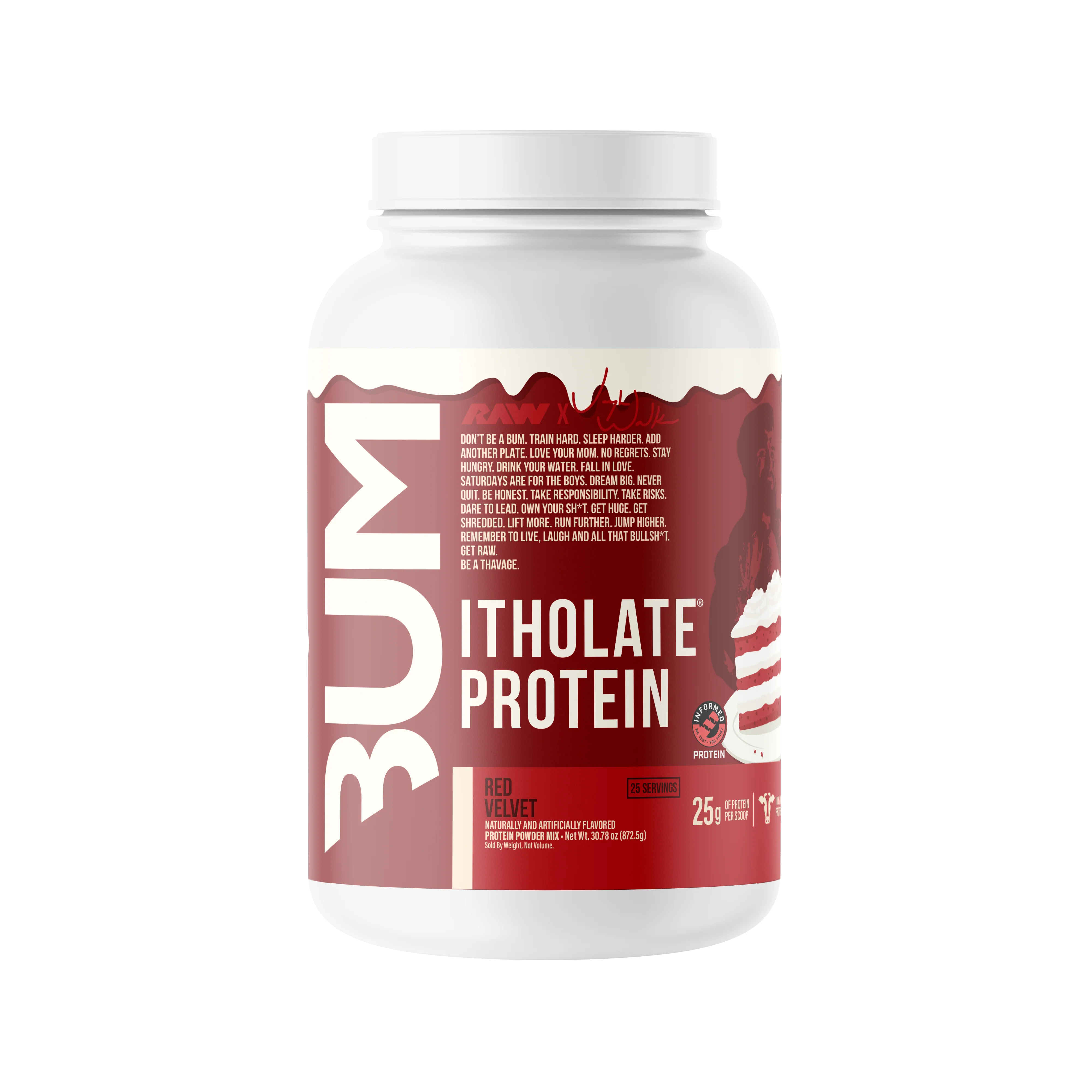 Raw Nutrition Bum Itholate Protein 2lb - Image 16