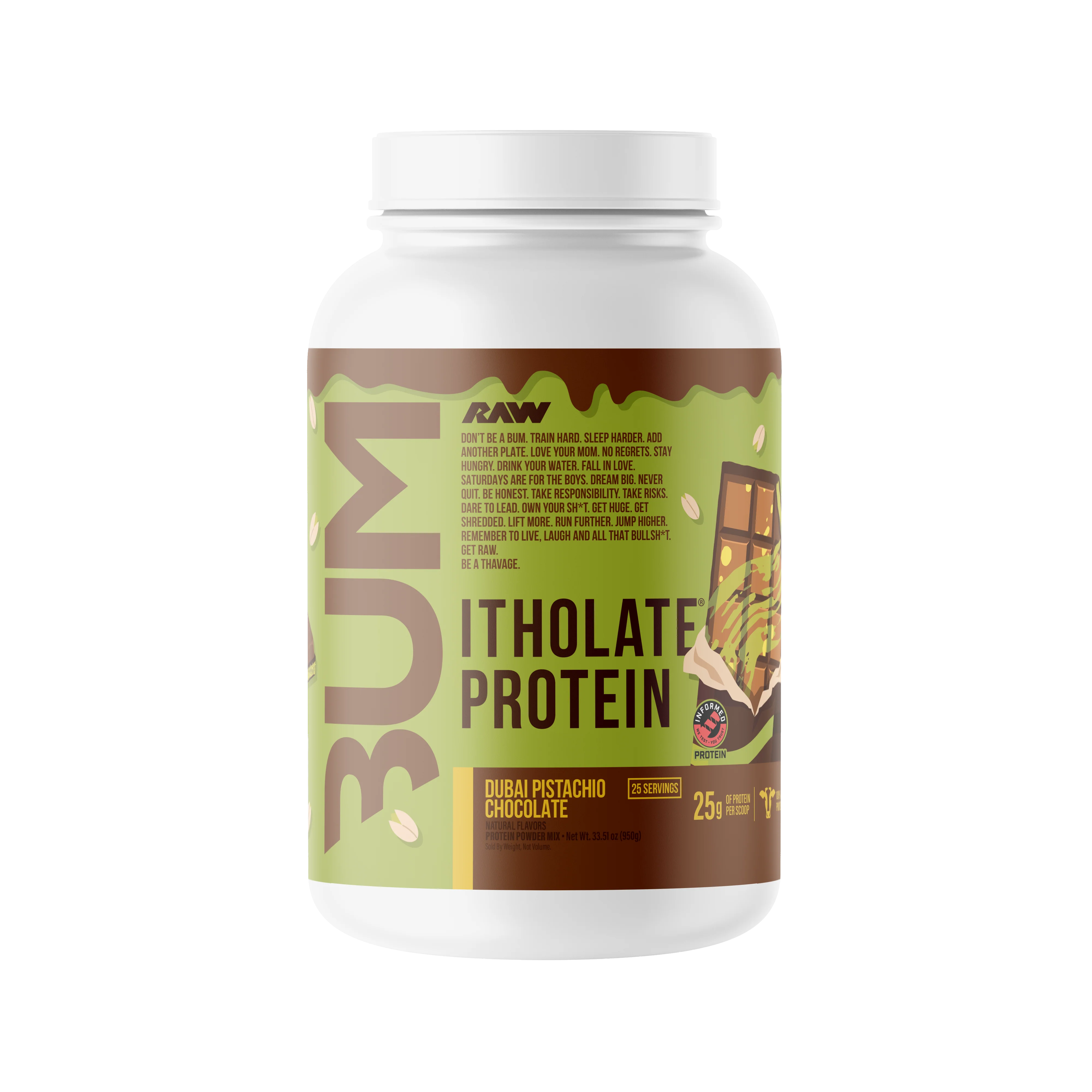 Raw Nutrition Bum Itholate Protein 2lb - Image 18