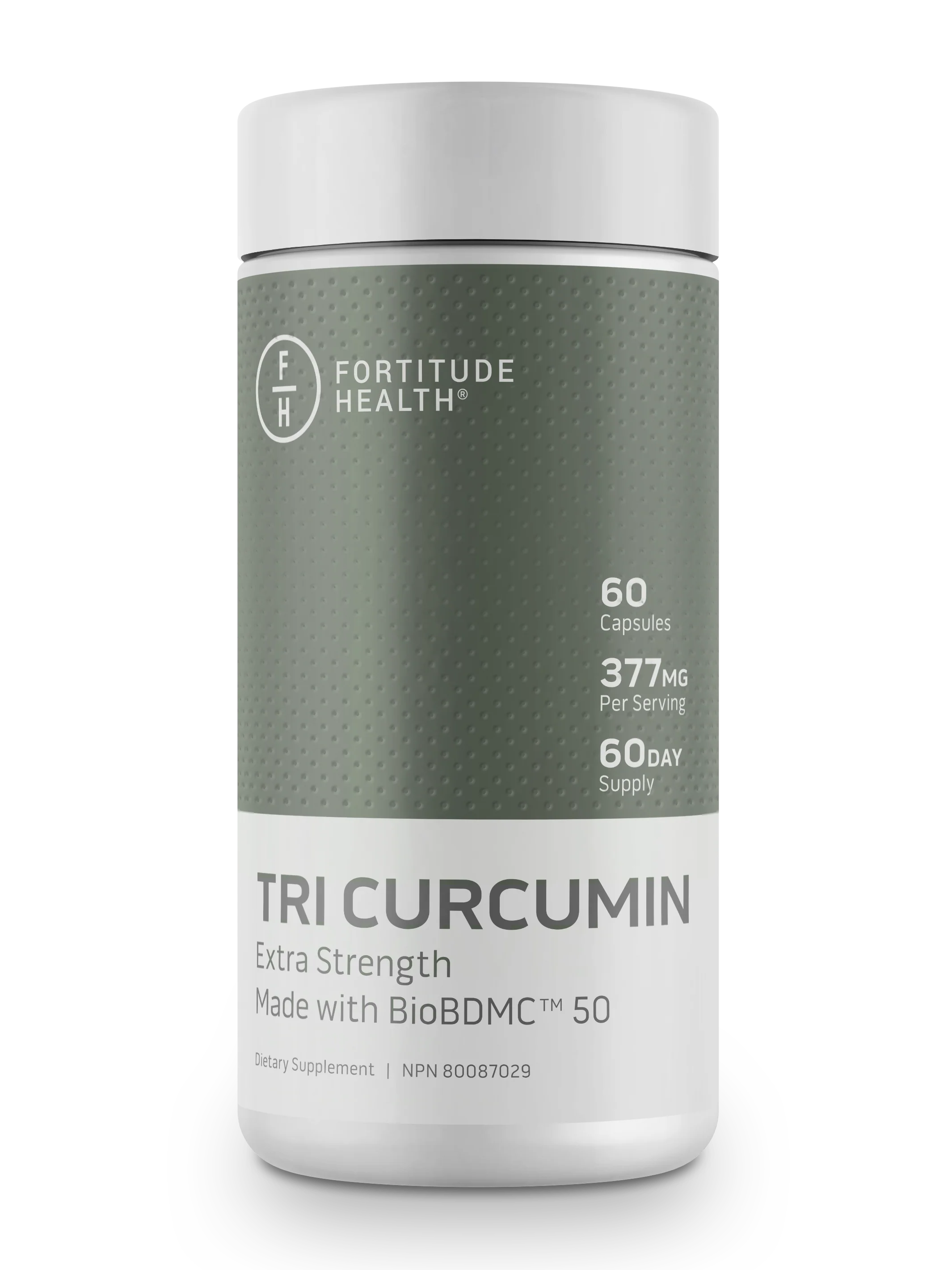Fortitude Health Tri Curcumin 60 Capsules