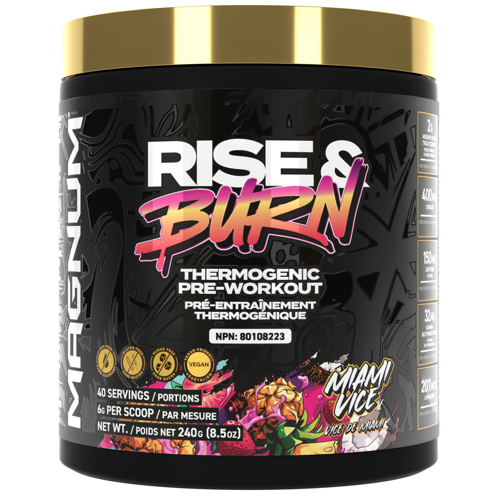 Magnum Rise & Burn 40 Servings - Image 2