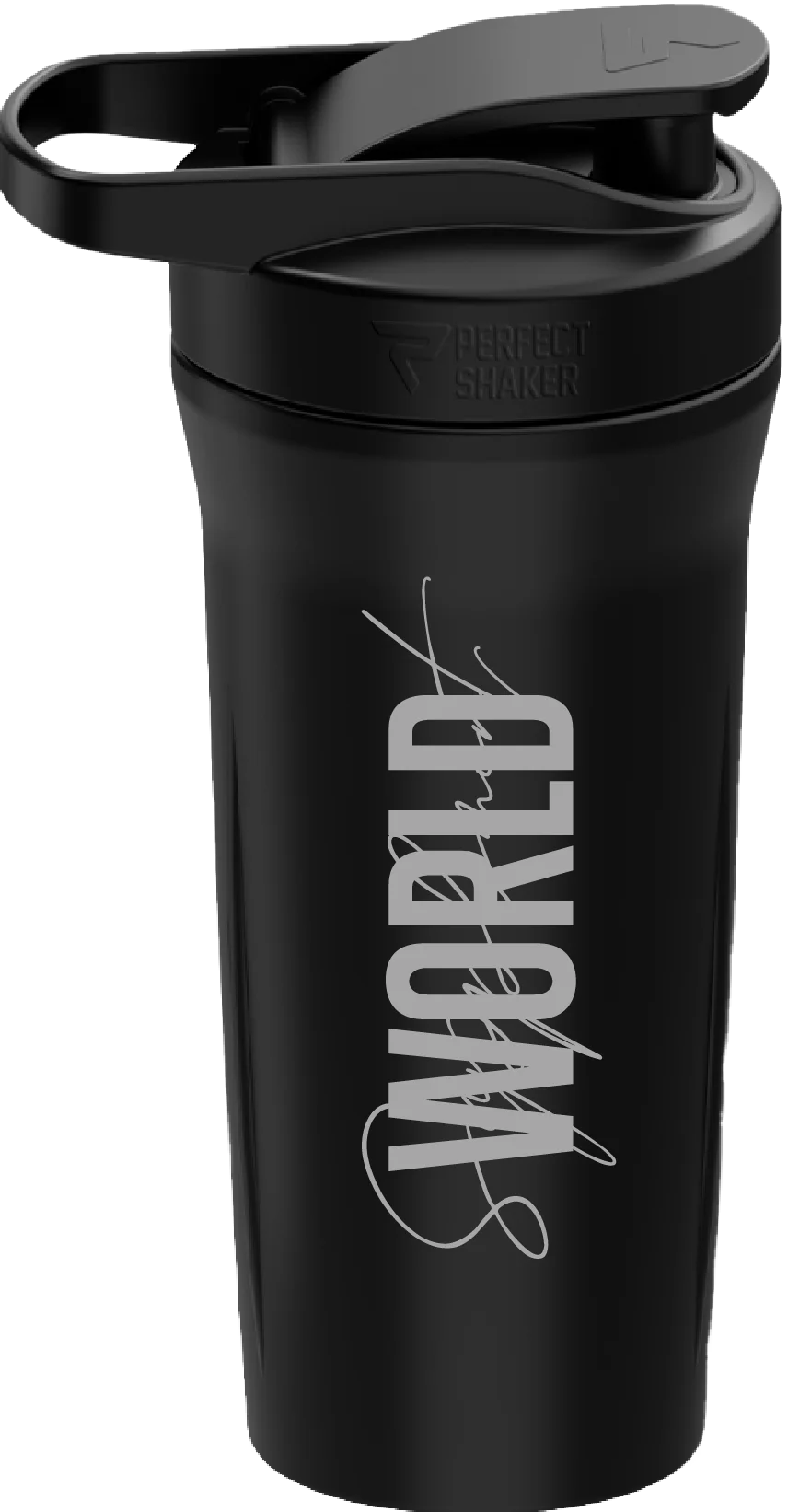 Supplement World Stainless Steel Shaker - Image 3