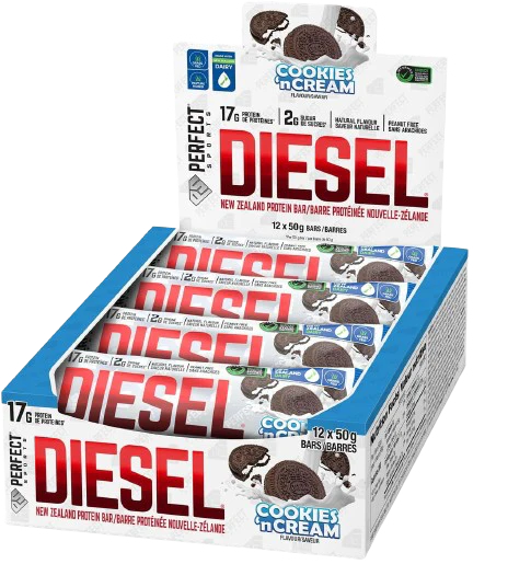 Perfect Sports Diesel Protein Bar Box
