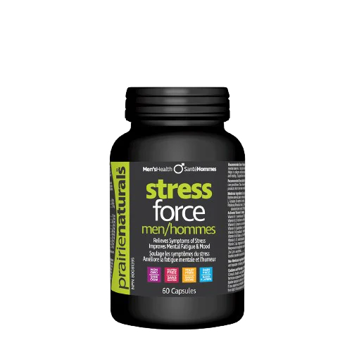 Prairie Naturals Stress Force Mens 60 Capsules