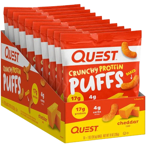 Quest Cheese Puffs Box