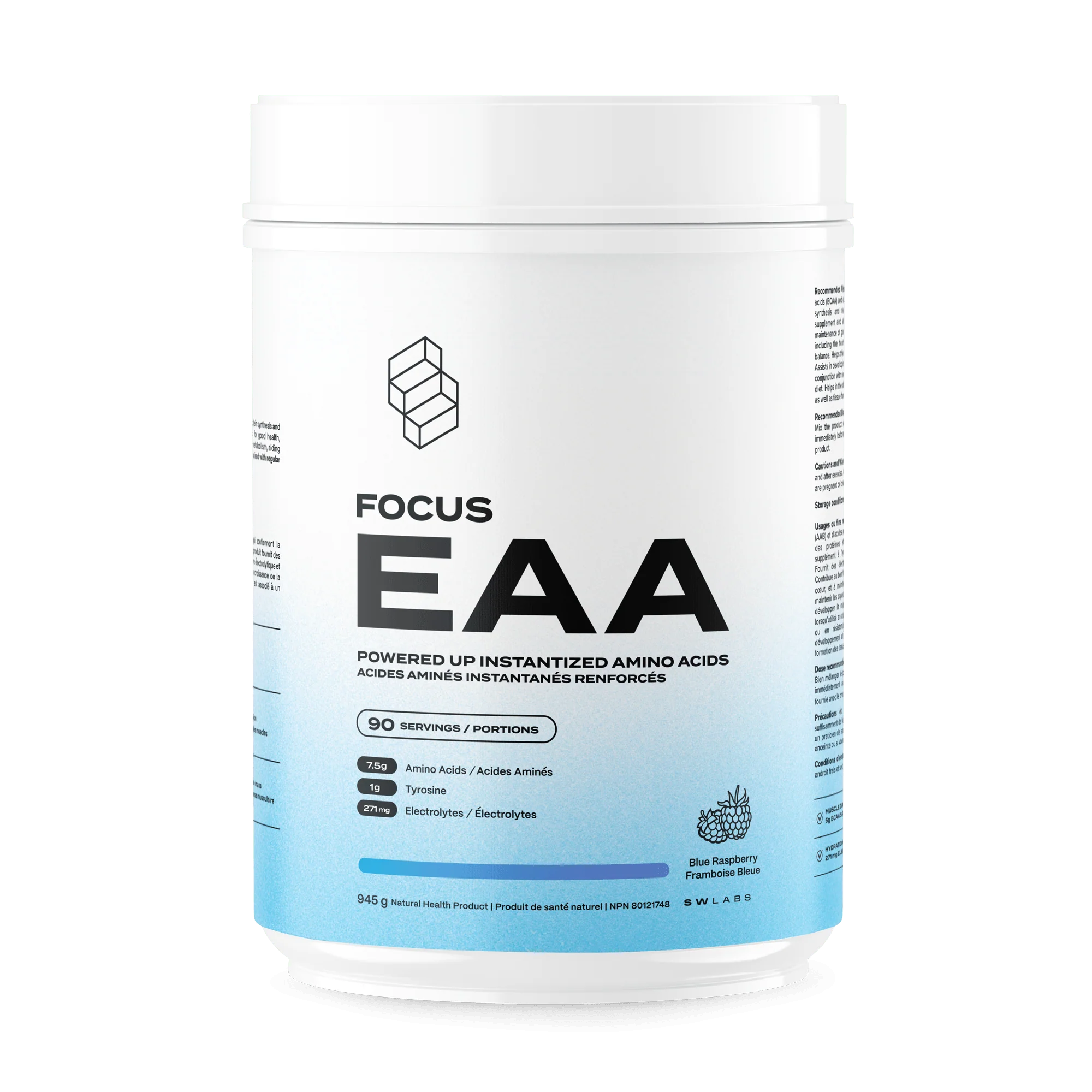SW Labs Focus EAA 90 Servings - Image 3