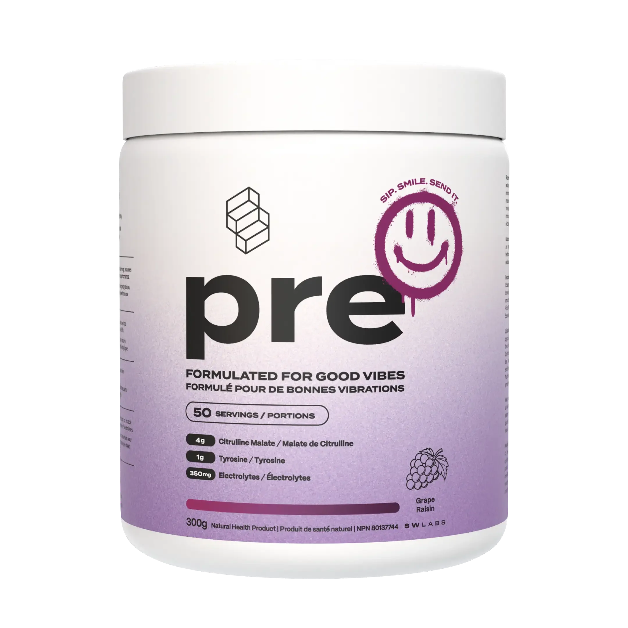 SW Labs Pre 50 Servings - Image 3